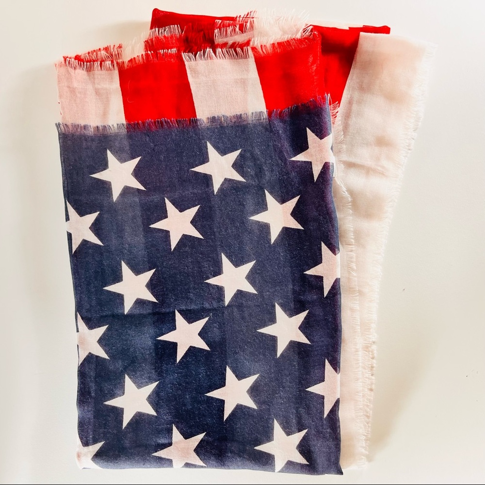 American Flag Scarf